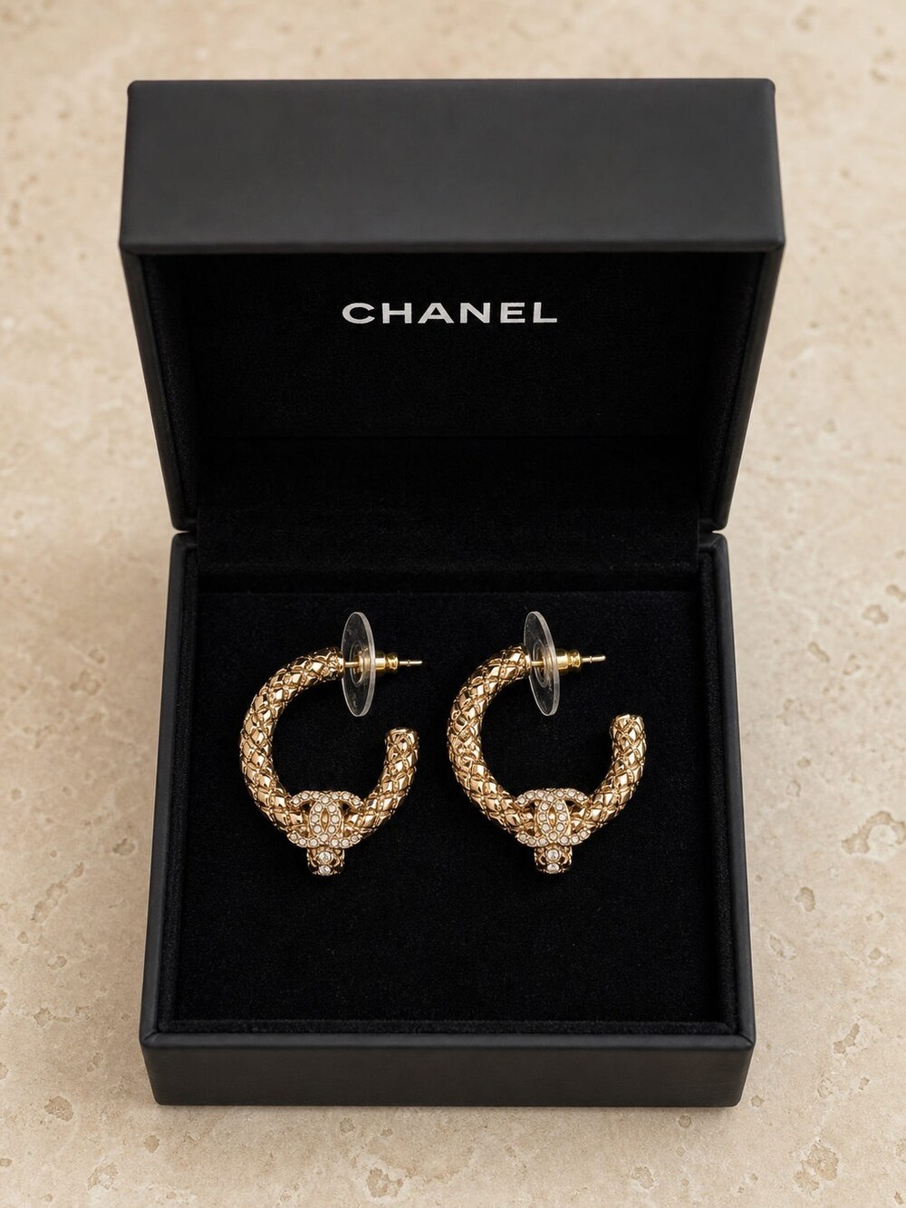 CHANEL Classic Parisian Earrings Style 7 | New with Box - Picture 2 of 9